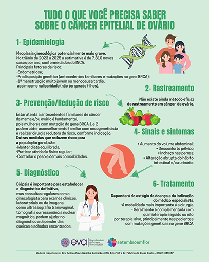 Tudo o que você precisa saber sobre o câncer epitelial de ovário